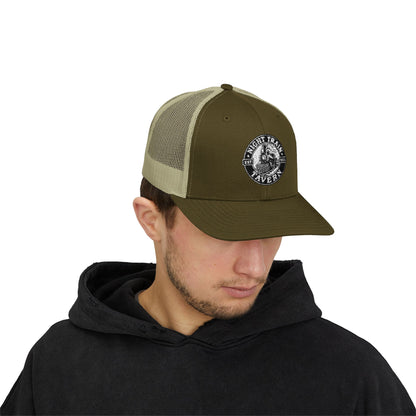Night Train Tavern Trucker Cap-Embroidery