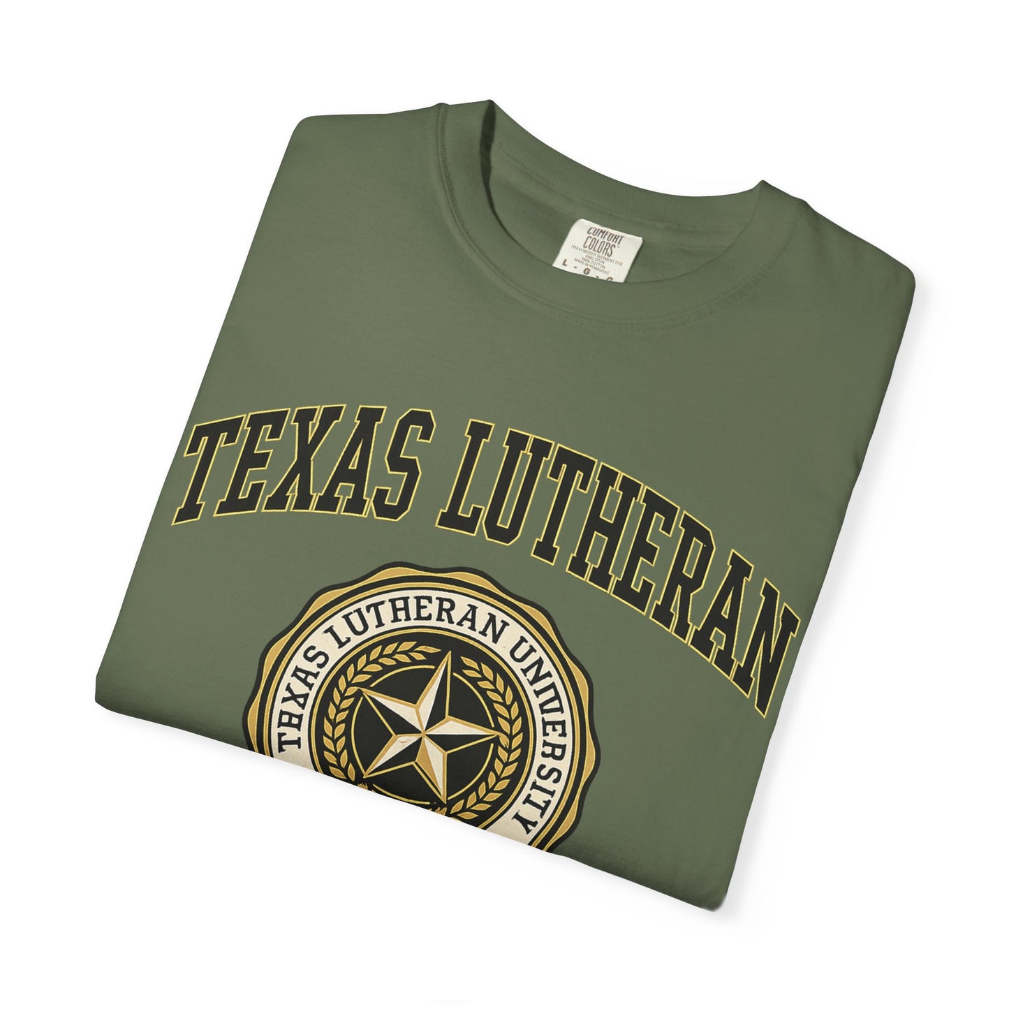 Texas Lutheran University Seal T-Shirt — Vintage Campus Tee