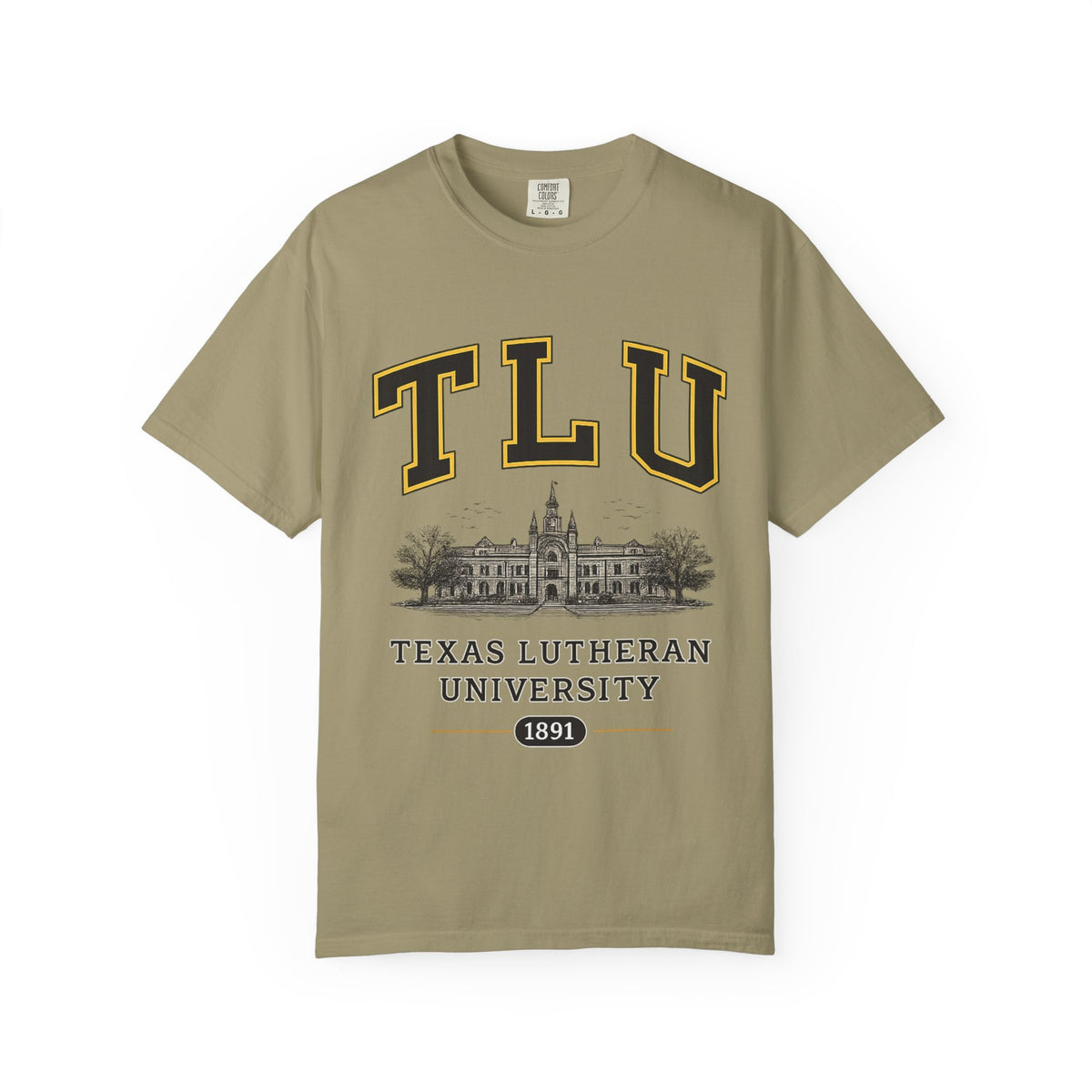 Texas Lutheran University T-Shirt — TLU Campus Vintage Graphic Tee