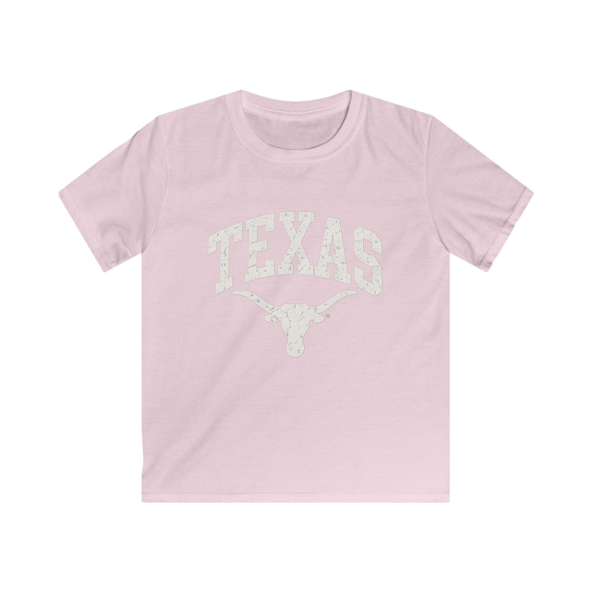 Kids Texas Longhorns Graphic Tee — Vintage Sports School Spirit Shirt