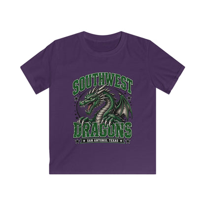 Southwest Dragons Kids Tee — San Antonio Green Dragon Youth T-Shirt