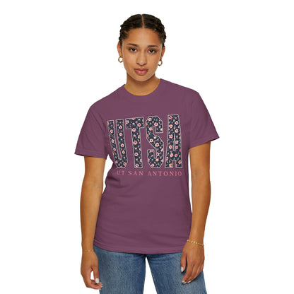 UTSA Floral Logo T‑Shirt — UT San Antonio Collegiate Tee