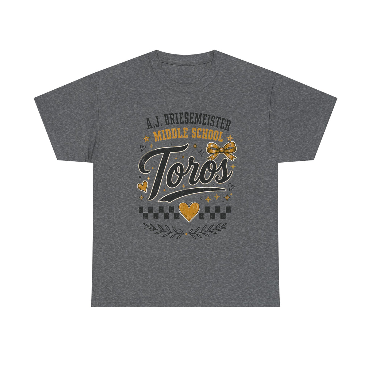 Toros Middle School Tee — L.J. Briesemaster School Spirit Shirt