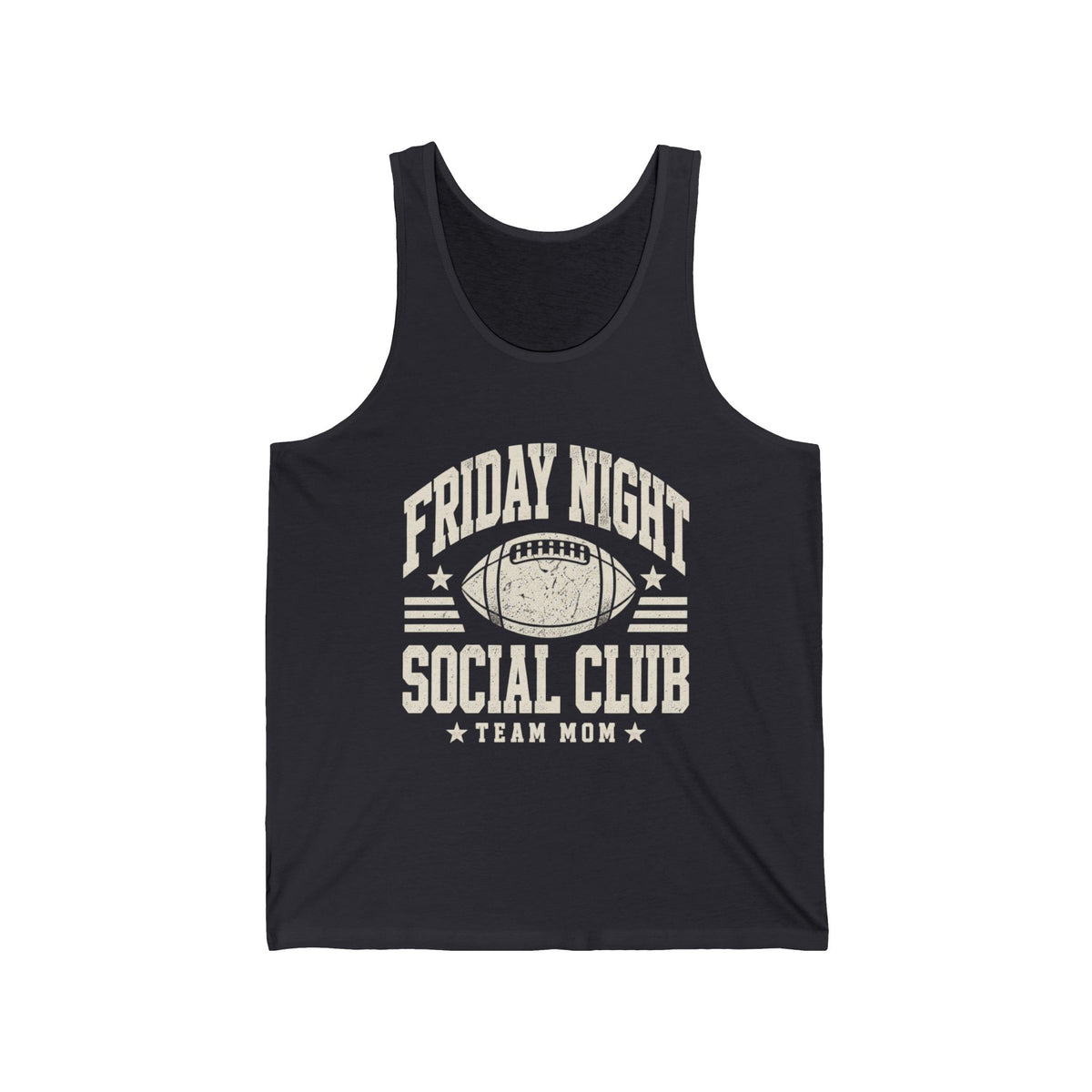 Friday Night Social Club Team Mom Tank — Personalized Gameday Jersey Tank
