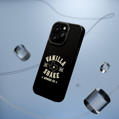 Black w/Ivory Logo lmpact-Resistant Phone Cases