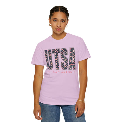 UTSA Floral Logo T‑Shirt — UT San Antonio Collegiate Tee