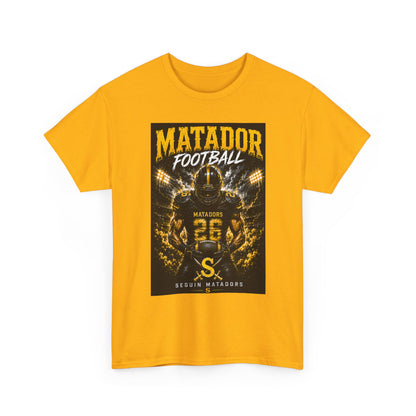 Matador Football Team Tee — Vintage Helmet Graphic Jersey Shirt