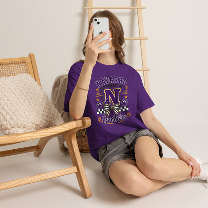 Navarro Intermediate Panthers T-Shirt — School Spirit Tee with 'N' Logo & Paw Prints