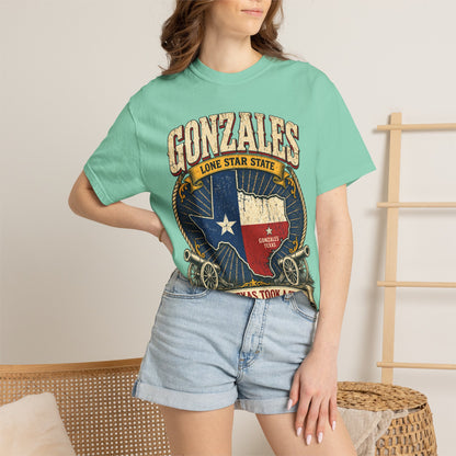 Gonzales Texas T-Shirt — 'Where Texas Took a Stand' Lone Star Heritage Tee