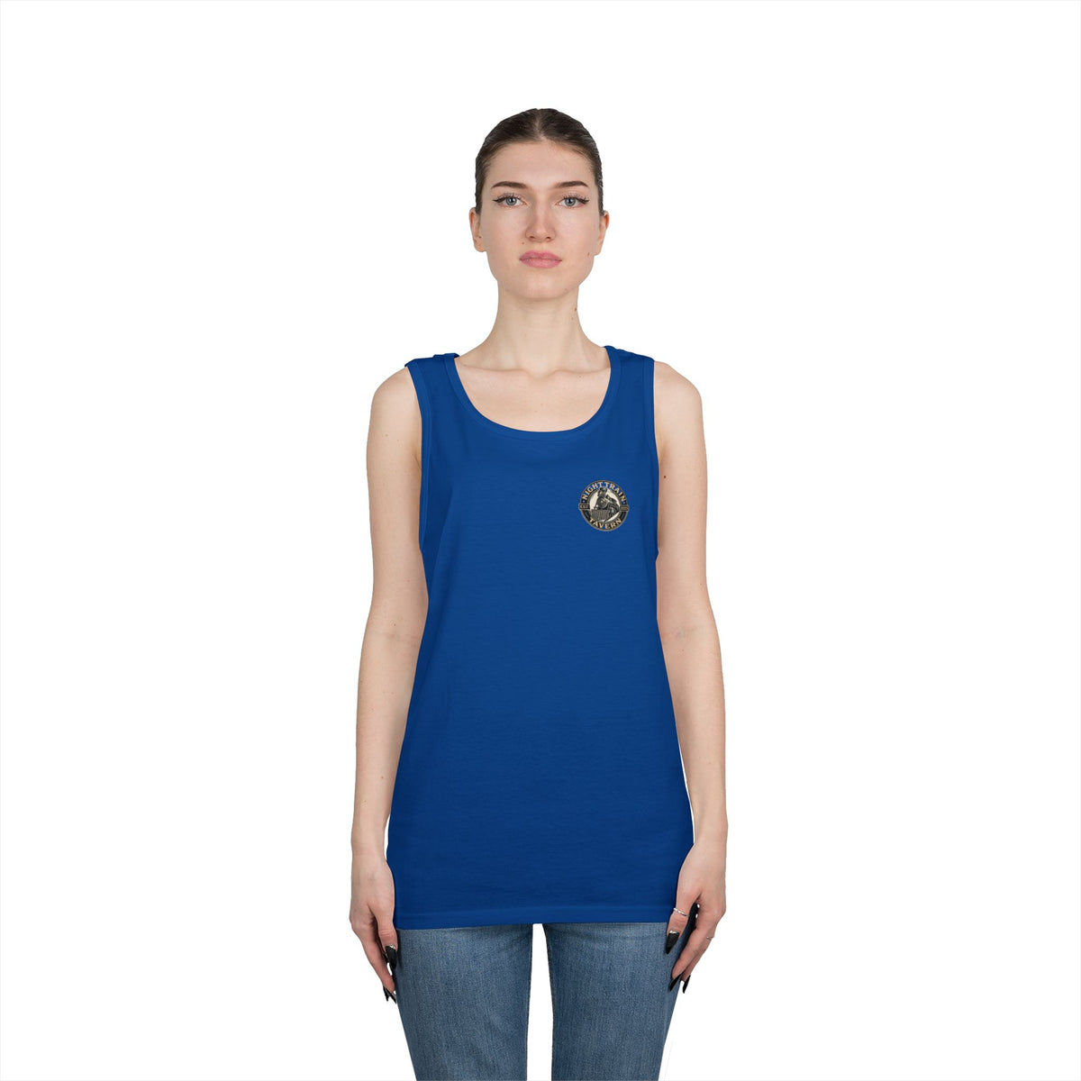 Night Train Tavern OG Staff Heavy Cotton Tank Top