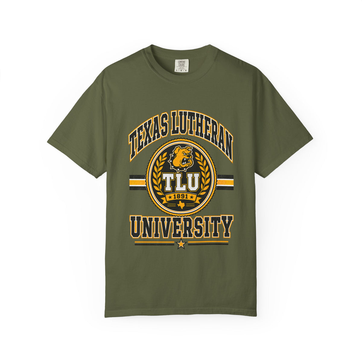 Texas Lutheran University TLU Crest T-Shirt