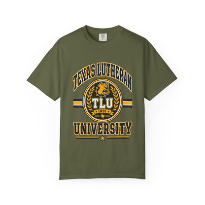 Texas Lutheran University TLU Crest T-Shirt
