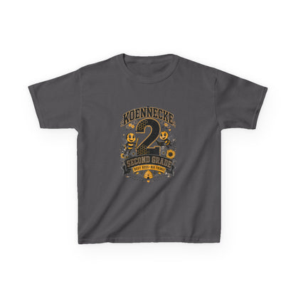 Koennecke 2 Second Grade Kids T-Shirt — Personalized Back-to-School Tee