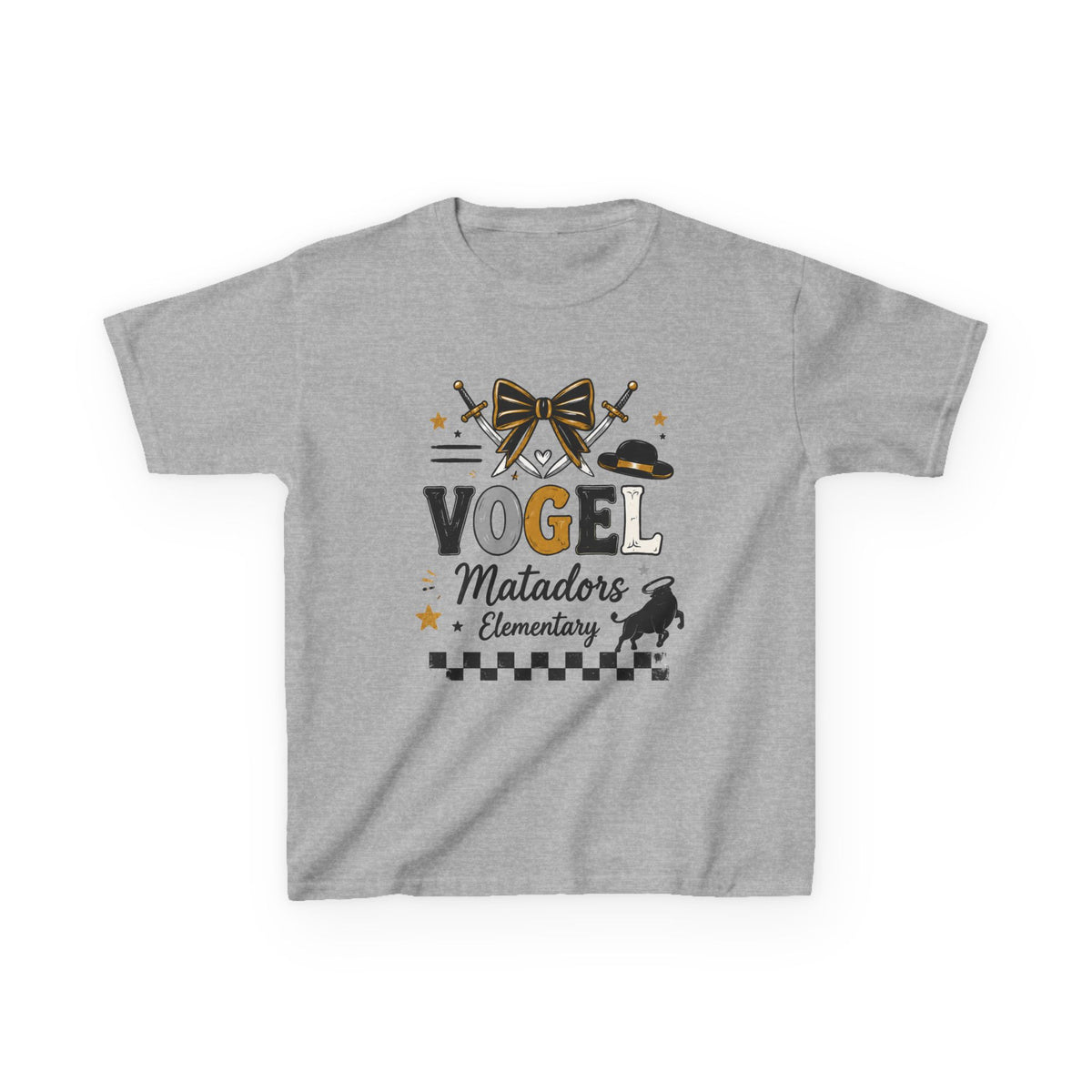 Matadors Elementary Kids T‑Shirt — "Vogel" School Spirit Tee