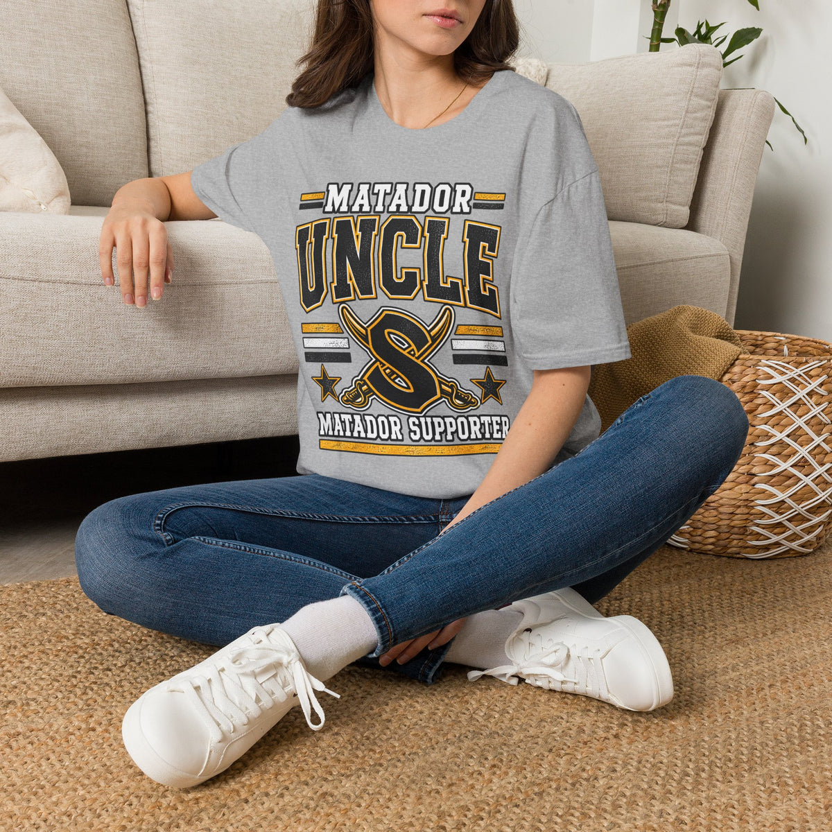 Matador Uncle T-Shirt — School Spirit Dad/Uncle Supporter Tee