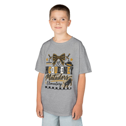 Kids Tee — McQueeny Matadors Elementary School Spirit Shirt