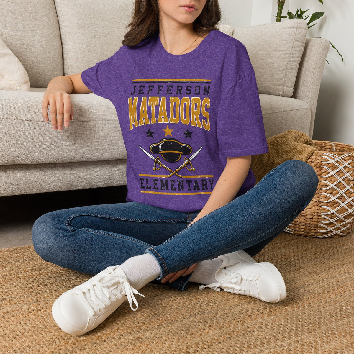 Jefferson Matadors Elementary T-Shirt — School Spirit Tee