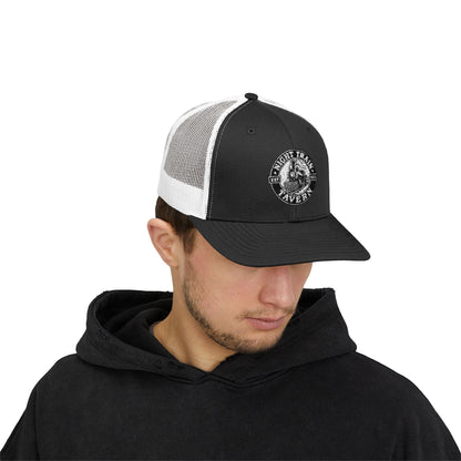 Night Train Tavern Trucker Cap-Embroidery