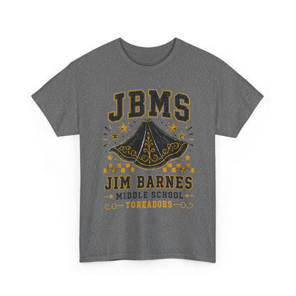 Jim Barnes Middle School JBMS Tornadoes T-Shirt — School Spirit Tee