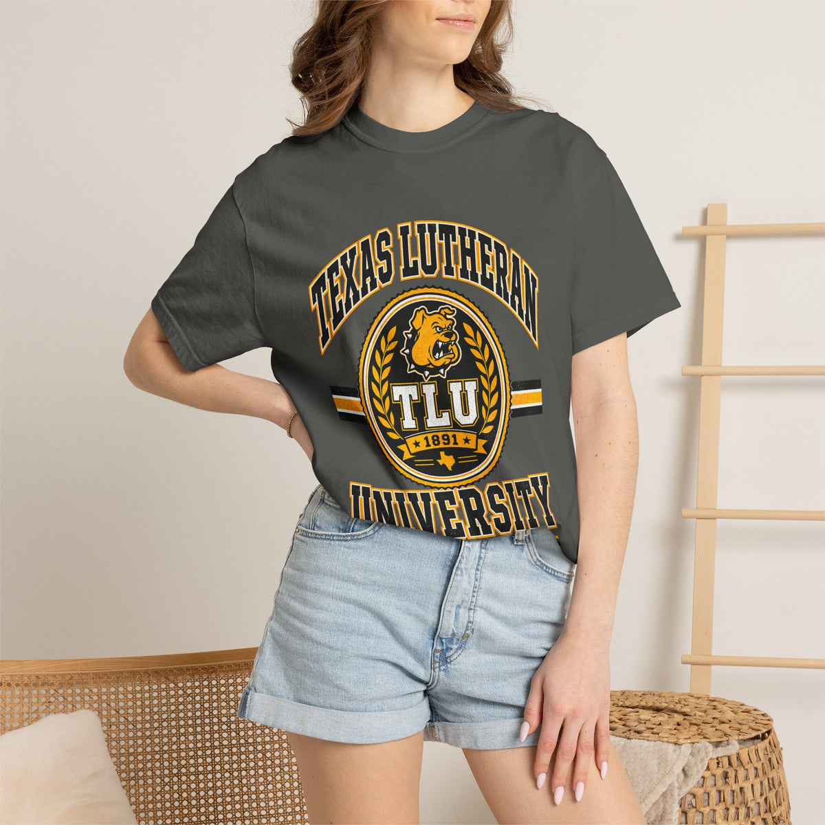 Texas Lutheran University TLU Crest T-Shirt