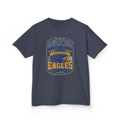 Kids T-Shirt — Southwest Preparatory School Eagles Mascot Tee