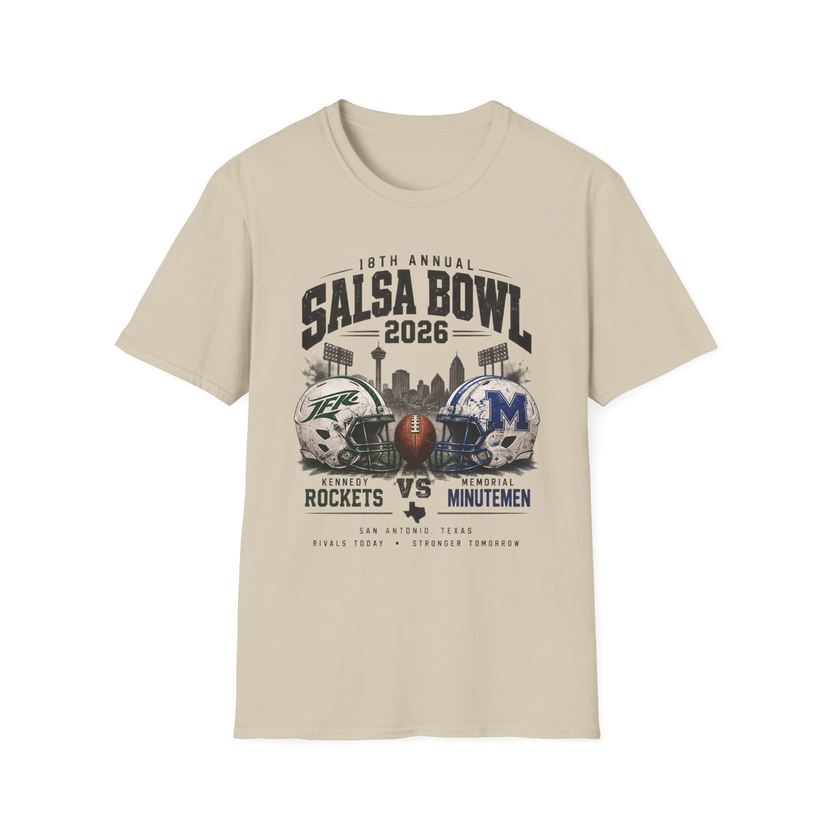 Salsa Bowl 2026 T-Shirt — 18th Annual Game Day Tee