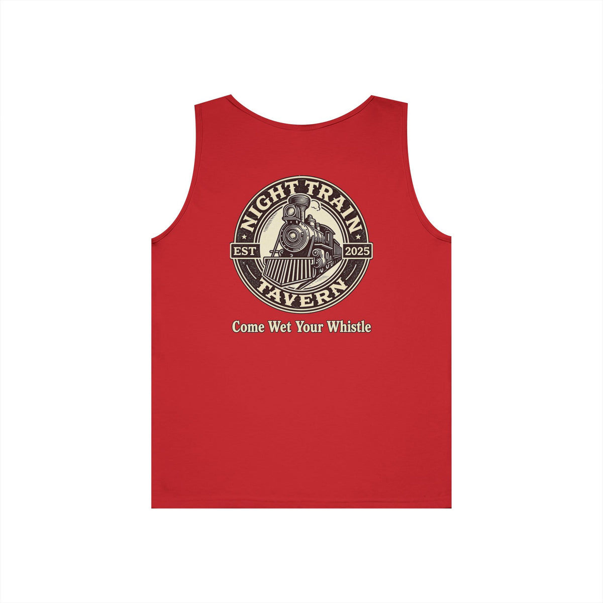 Night Train Tavern OG Staff Heavy Cotton Tank Top
