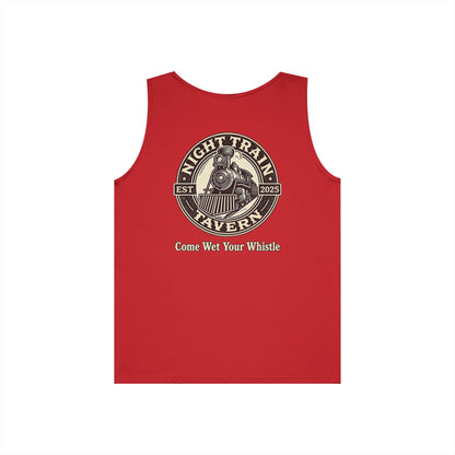 Night Train Tavern OG Staff Heavy Cotton Tank Top