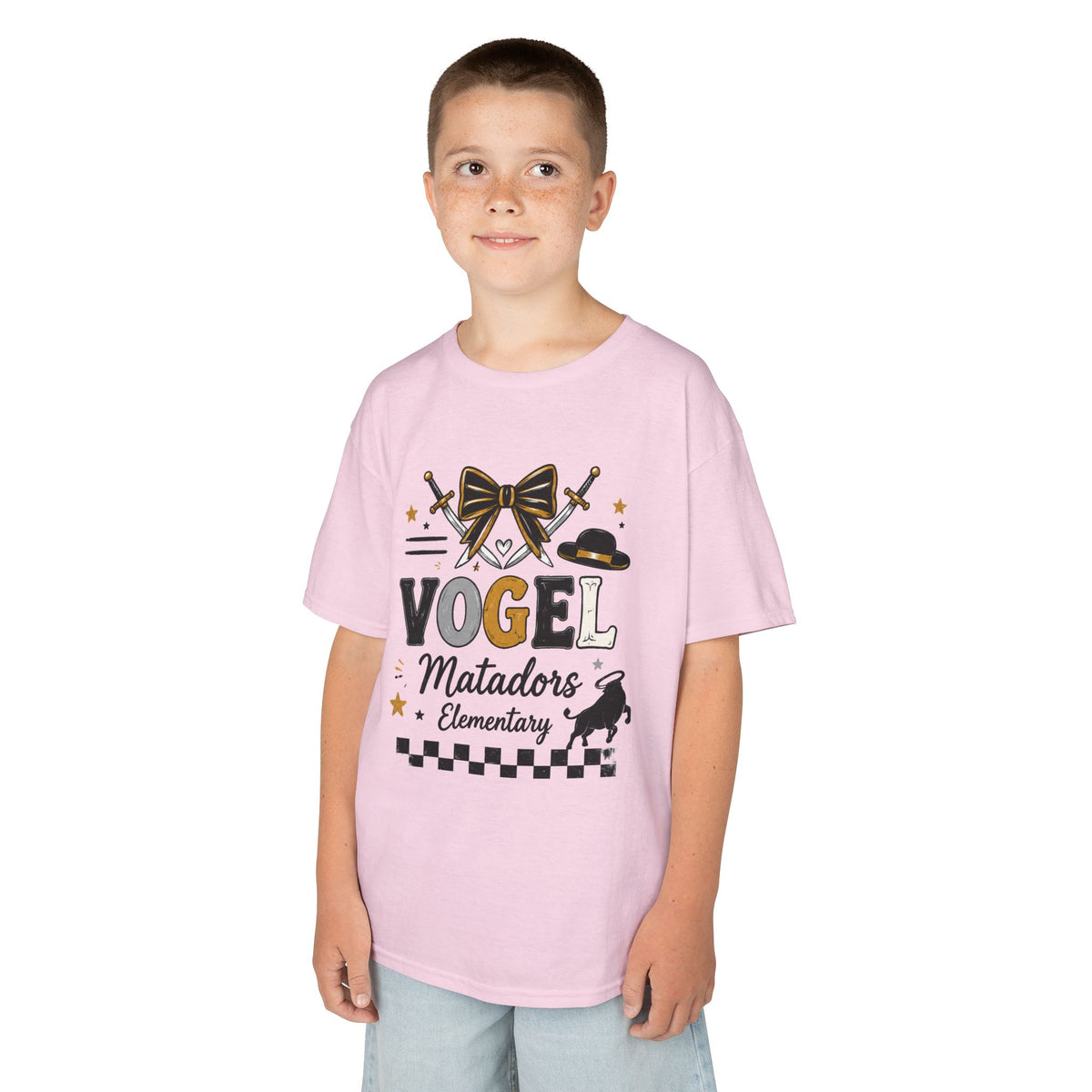 Matadors Elementary Kids T‑Shirt — "Vogel" School Spirit Tee