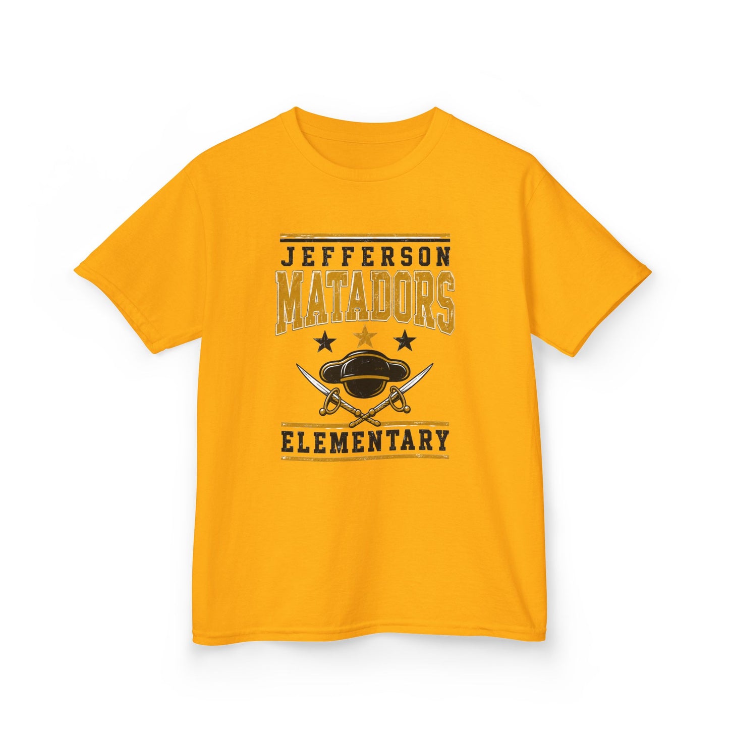Jefferson Matadors Elementary Kids T-Shirt — School Spirit Tee