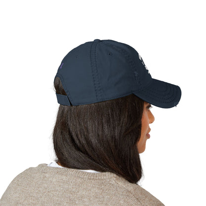 Distressed Dad Hat (Embroidery)
