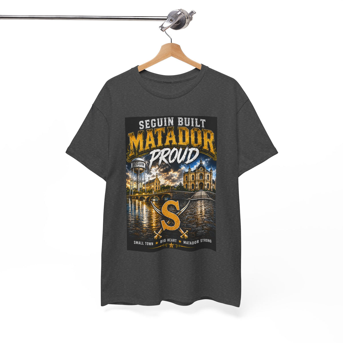 Seguin Built Matador Proud T-Shirt — Local City Pride Tee