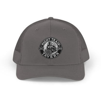 Night Train Tavern Trucker Cap-Embroidery