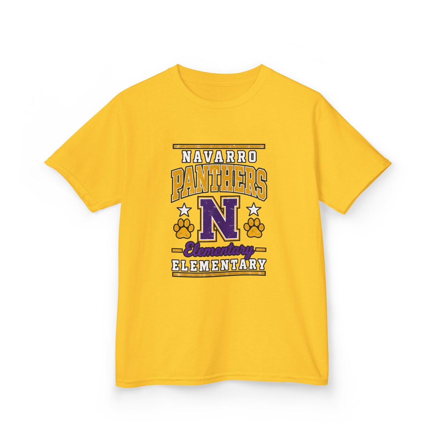 Navarro Panthers Kids T-Shirt — 'N' Elementary School Spirit Tee