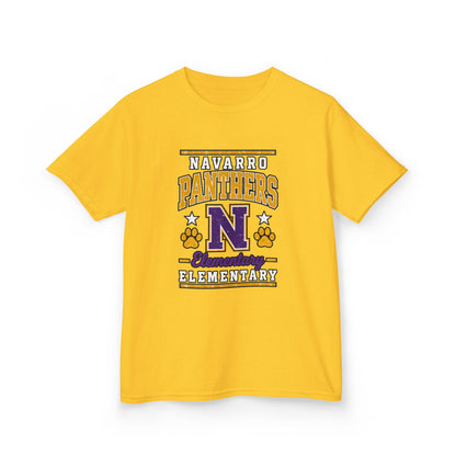 Navarro Panthers Kids T-Shirt — 'N' Elementary School Spirit Tee