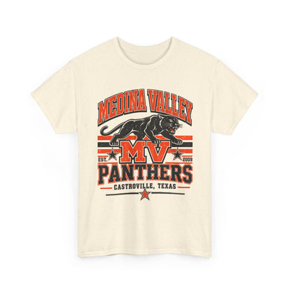 Medina Valley Panthers MV Castrovile Texas T-Shirt