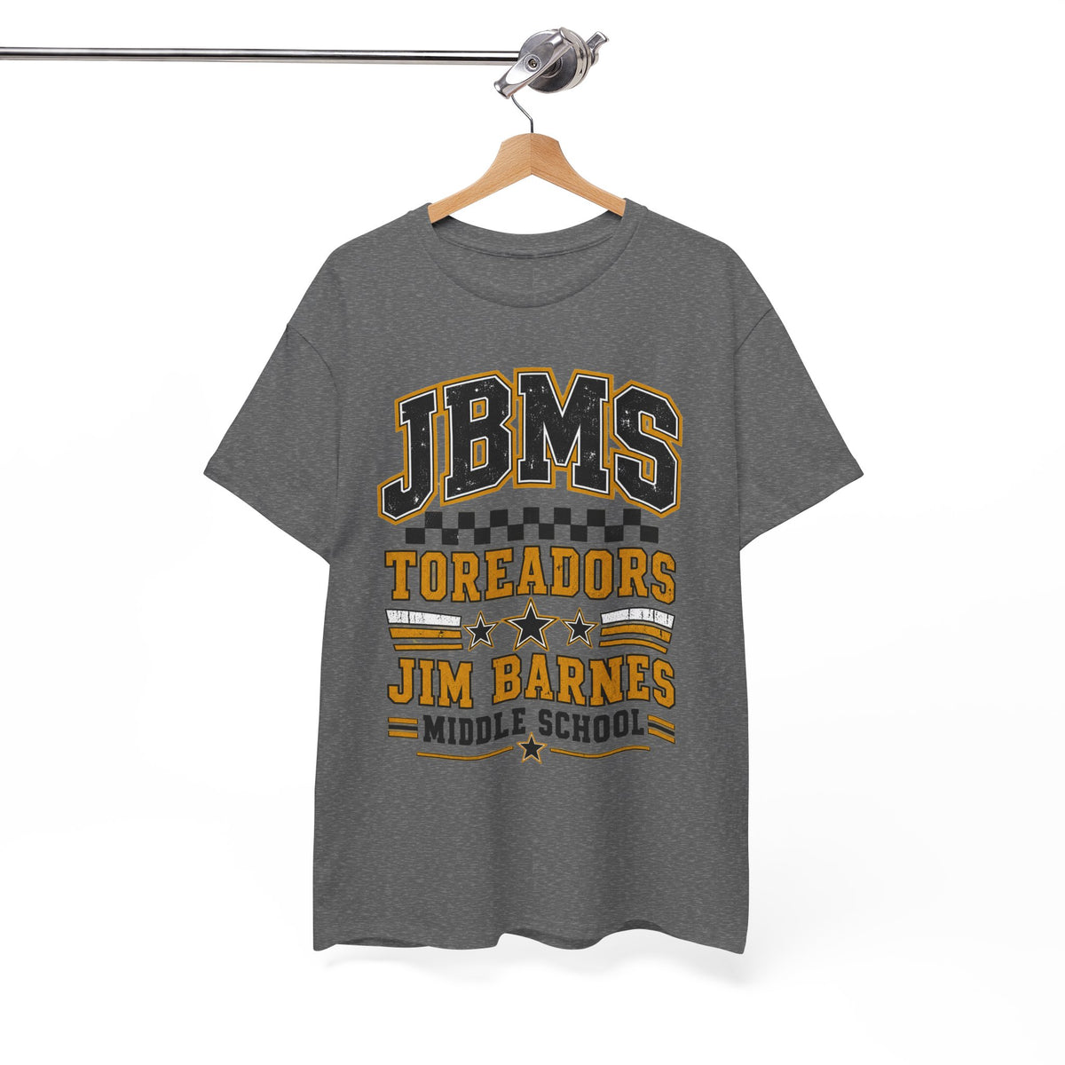 Jim Barnes Middle School Toreadors Tee — JBMS School Spirit T-Shirt