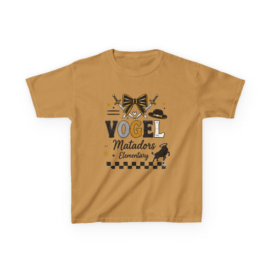 Matadors Elementary Kids T‑Shirt — "Vogel" School Spirit Tee