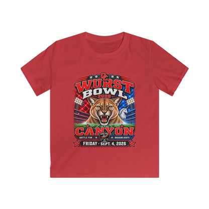 Kids Tee — Wurst Bowl Canyon 2026 Football Event Shirt