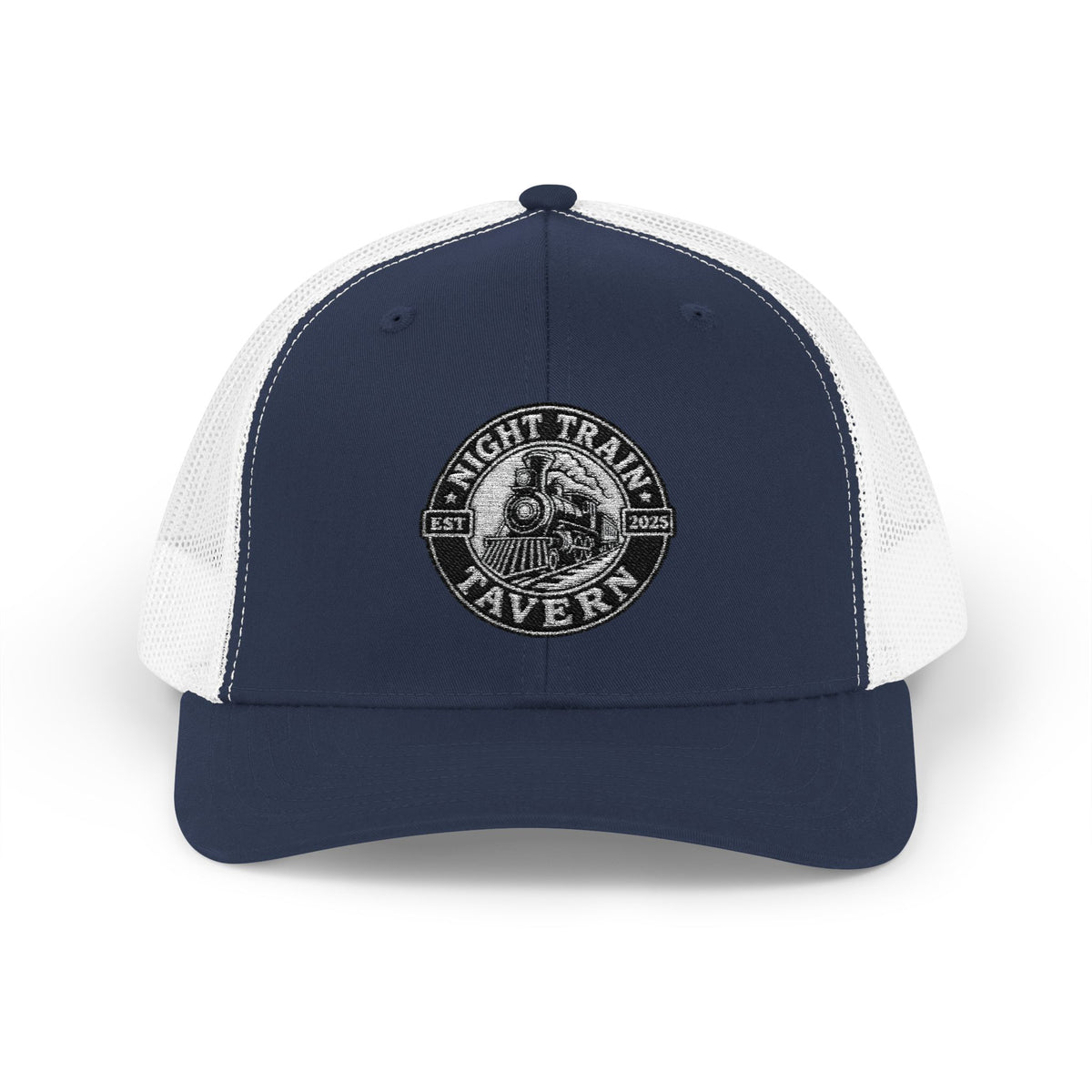 Night Train Tavern Trucker Cap-Embroidery