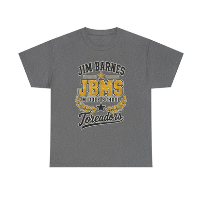 Jim Barnes Middle School JBMS Toreadors T-Shirt
