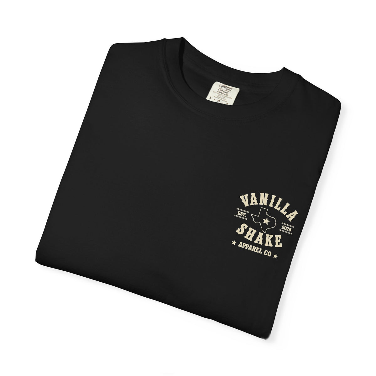 Mr. & Mrs. Shake Logo Unisex Garment-Dyed T-shirt
