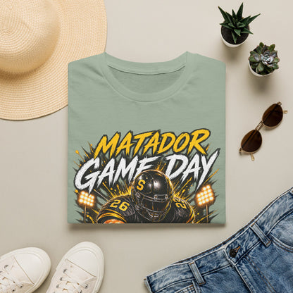 Matador Game Day Football T-Shirt — Seguin Matadors Fan Tee
