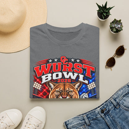 Wurst Bowl 2026 T-Shirt — Canyon Football Game Day Tee