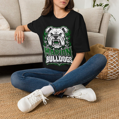 Bulldogs Mascot T-Shirt — Marion Bulldogs School Spirit Tee
