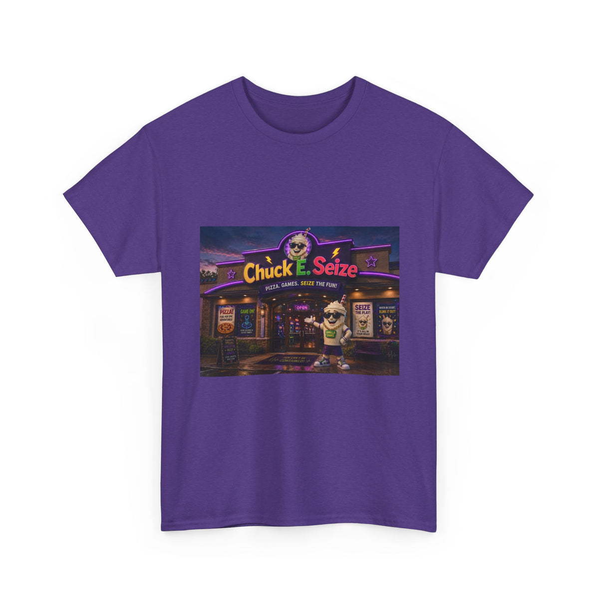 Chuck E. Seize Arcade Night T‑Shirt