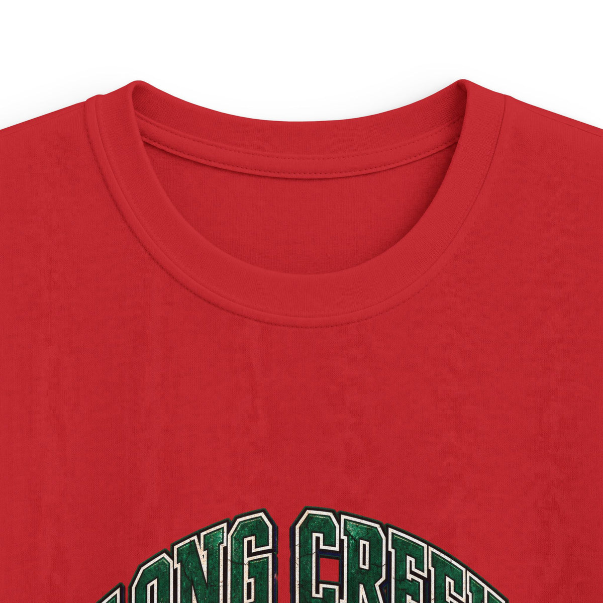 Long Creek High School Kids Tee – Dragon Mascot School Spirit Shirt