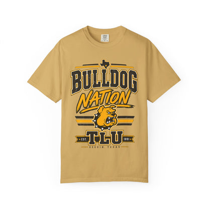 Bulldog Nation T-Shirt — TLU Mascot College Tee