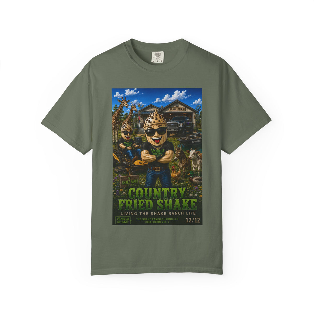Country Fried Shake - Shake Ranch Collection Vol.1 T-shirt