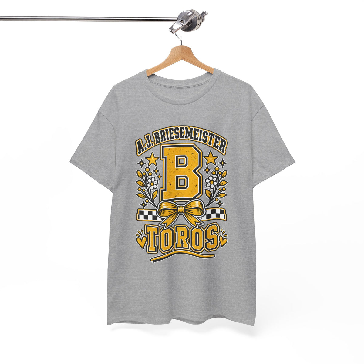 Toros 'B' Crest T-Shirt — AJ Briesemeister School Spirit Tee
